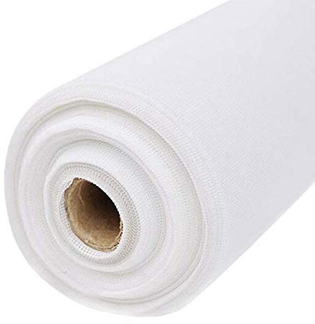 Loboo Idea Fiberglas-Fenstergitter, austauschbare Fenstergitter / Insektenschutzgitter für Fiberglas-Tür, Fenster- und Hofwand 150x300cm (59x118.11 Inches) weiß