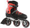 Bladerunner by Rollerblade Formula 100 Herren-Inlineskates, für Erwachsene, Schwarz/Rot, Größe 45