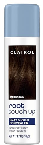 Clairol Root Touch-Up Temporary Hair Coloring Spray, Dark Brown Hair Color | Instant Natural-Looking Gray Root Coverage | Ammonia Free | Lightweight Formula | Pack of 1