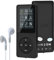 Reproductor de MP3/MP4, Lychee Upgrade, 8 GB Digital Music Player, Sonido Hi-Fi portátil con vídeo/grabación de voz/radio FM/lector de libros electrónicos, soporta hasta 64 GB (negro)