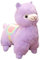 ZMSM nuova bambola di alpaca della sella della bambola del giocattolo della peluche del fumetto (viola, 50cm)