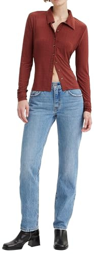 Levi's Women's Middy Straight Jeans, Good Grades, 26W / 29L