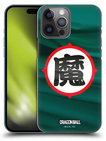 Head Case Designs Officially Licensed Dragon Ball King Piccolo Ma Symbol Iconic Hard Back Case Compatible With Apple iPhone 14 Pro Max