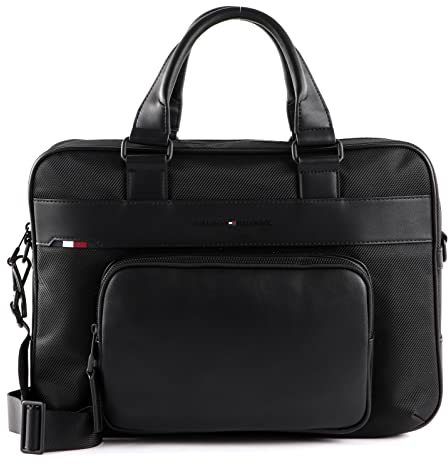 TOMMY HILFIGER 1985 Computer Bag Black