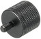 sourcing map Mic Stand Adapter 1/4 Female to M4 Male Camera Screw Thread Adapter for Microphone Tripod Stand Black