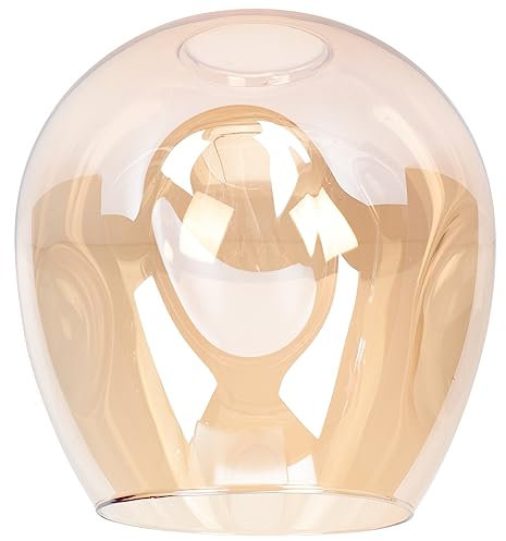 OSALADI Home Decor Clear Glass Lamp Shade Wine Cup Shaped Lamp Shades Modern Glass Pendant Lamp Cover Ceiling Light Lampshade for Ceiling Chandelier Floor Wall Lighting Supplies Glass Pendant Light