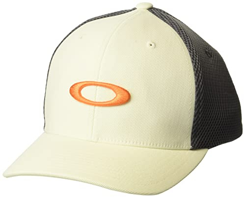 Oakley Unisex-Erwachsene Ellipse Mesh Baseballkappe, Weiß (Arctic White), L/XL
