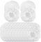 Spactz 100 paia di coperture elastiche per cuffie, auricolari usa e getta per cuffie over-ear K712, K702, K701, K550 / 4,72 pollici