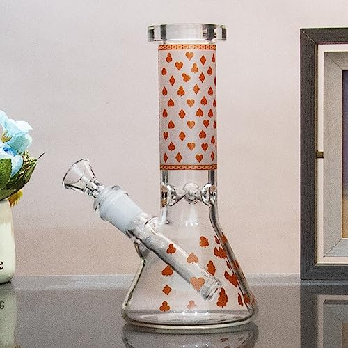 CYZQ Bongpfeife Glasbong Wasserpfeife Mini Bong Mini Shisha Glaspfeife Kleine Bong Bong Klein Bing Klein Small Bong Glass Bong Dab Rig Schwerkraft Bong Glas Rig