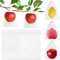 Morcheiong 60Pcs Fruit Protection Bags 6 x 8, Reusable Fruit Netting Bags for Fruit Trees, Garden Netting Mesh Bags with Drawstring (White)