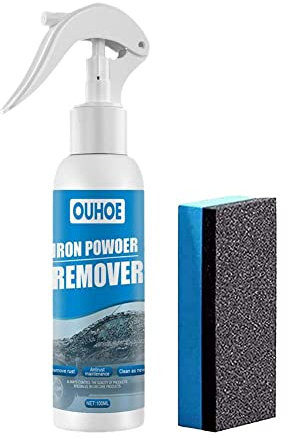 LQQDREX Car Rust Removal Spray, Multi-Purpose Rust Remover, Iron Powder Remover, Rust Out Instant Remover Spray