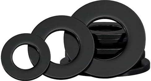 Ctyjia 20 Piezas Arandelas Planas, Arandelas de Seguridad, M8 Arandelas de Plastico, 8mm ID 16mm OD 2mm Grosor