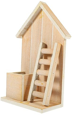 POPETPOP Porte-ustensiles de Cuisine jardinière de Balcon bonsaï décor Vase Pot de Fleur en Bois jardinière en Bois Plante Escaliers en Bois tenture Pot de Fleurs en Bois Fleur Artificielle