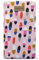 Kuratist Handy-Tasche 'AHOI' - Universell kompatibel z.B. iPhone 15/14/13 or Pro, Galaxy S24/S23, Xiaomi 14/13 - Handgefertigt aus Baumwoll-Canvas - Mit Schutzklappe - Confetti Pop