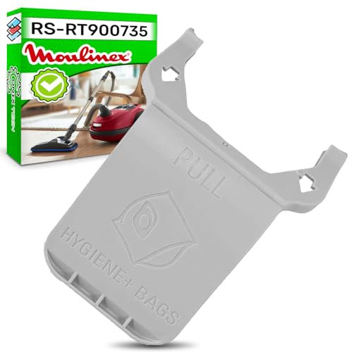 Support de Sac pour Aspirateur avec le Code Original RS-RT900735 RSRT900735 pour Moulinex pour Rowenta pour Tefal - Garantie de 5 Ans - ONIX TECH