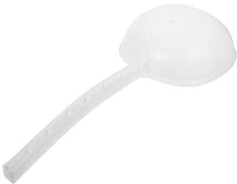 HAPINARY Bewässerungsschaufel Gartenschaufeln Badezimmer-Duschkelle Gießkelle Wasserschöpfer Badspüler Gartenbewässerungskübel Wasserkelle aus Kunststoff Gartenschaufel-Utensil Plastik Weiß