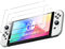 zZjoOoj Vetro temperato Compatibile Con Nintendo Switch 2,3 Pezzi Pellicola Prottetiva Anti Graffio,9H Durezza Anti Graffio,HD Senza Bolle Schermo Vetro Pellicola Protettiva per Switch 2