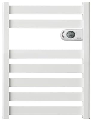 HJM Radiateur ZINNIA Sèche-Serviettes en Aluminium 500W – Sécurité Renforcée. Détection de Fenêtres Ouvertes. Chauffage Rapide. Faible Consommation d'Énergie. Fabriqué en Espagne