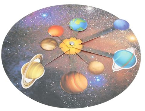 CIYODO 2Sätze DIY Bastelmaterial Für Planetensystem Modell Handgemachtes Materialkit Für Kreative Projekte Im Sonnensystem Bastelmaterial Für Erwachsene