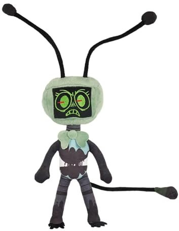 RDCIRP Dandy's World Plush, Twisted Vee Pebble Plushie Toy, Cute Stuffed Figure Pillow Doll for Video Game Fans Collection & Room Decor Theme Series Plush(A)