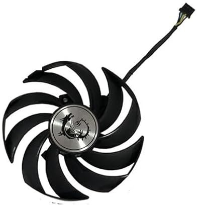 LUNOZST Laptop-Teile PLD09210B12HH, PLD09210S12HH, VGA-Kühler, Grafikkartenlüfter, für MSI für GeForce für RTX 3070 für Gaming X für Trio für SUPRIM-X 8G, für Grafikkartenkühlung(Type A Fan)