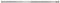 ABUS Fenster-Panzerriegel FPR217 sichtbarer Schutz gegen Einbrüche | stabiler Edelstahl-Riegel | 150 cm lang | abschließbar | AL0145 | silber | 77207