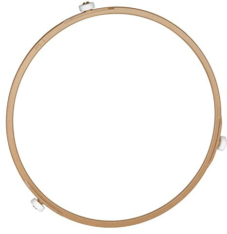 UniTry 8.7 Microwave Turntable Support, Microwave Oven Tray Support, Rotating Roller Ring (Ring Dia. 8.7 in/ 22.1cm, Roller Dia. 15mm)