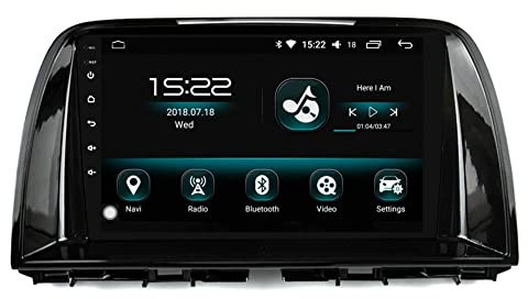 WGFGXQ Android 10 Car DVD Player GPS Stereo Head Unit Navi Radio Multimedia Wifi for Mazda 6 Atenza 2013 2014 2015 Steering Wheel Control