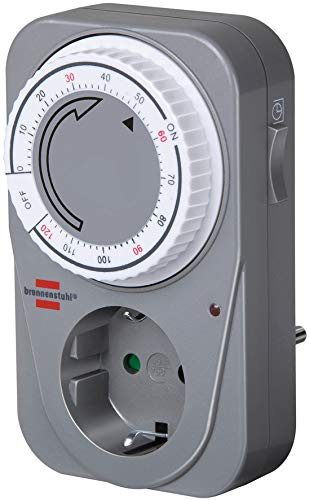 6er Pack Brennenstuhl Mechanischer Countdown Timer MC 120, 1506590