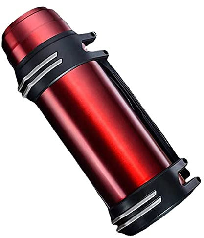 CYLZRCl Botellas Deportivas Prueba Fugas Botella Agua Termo Deportes Aire Libre Matraz Acero Inoxidable Gran Capacidad Hogar Portátil Viaje Aire Libre 1.2L-5L Opciones Capacidad Múltiple