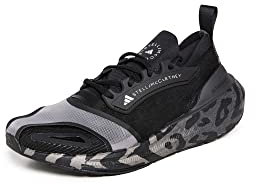 adidas by Stella McCartney Ultraboost 23 Damen-Sneaker, Schwarz/Schwarz/Weiß, 37.5 EU