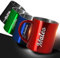 GRAVURE CONCEPT Mug En Métal Personnalisable 280mL - Idée Cadeau KIWAN (Rouge)