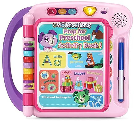 LeapFrog Violet and Friends Activity Book for School - Pink
