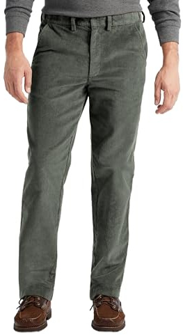 Pantalon de Bureau pour Homme en Velours côtelé léger en 3 Longueurs de Jambe, Pantalon de Travail décontracté avec Poches, Tailles 30 à 50