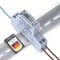 1-Phasen Stromzähler Hutschiene MID geeicht [WS50-1441-MID25]– Digitaler Wechselstromzähler mit LCD, S0-Schnittstelle, 50A, für Balkonkraftwerk & Photovoltaik – Stromverbrauch Messgerät
