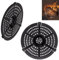 2 PCS Air Fryers Crisper Plate, 6.1 Inch Air Fryer Replacement Grill Pan Parts Non Stick Fryer Plate Replacement Air Fryer Grill Plate