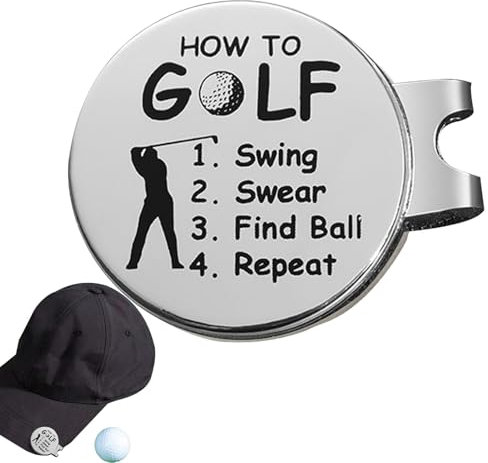 Magnetischer Golf Marker Hu-t Clip, Golfball Markierungs Clips Stempel, Golfball Markierungs Handschuh Halter, Ballmarker Hutclip Sets, Sport Golf Markierung Shalter Für Golf Hüte, Hosen, Handschuhe