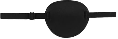 Eye Patches – Single Eye Patch | Left Right Pirat Eye Patch | Adjustable Pirat Patch Eye Cover für Erwachsene wiederverwendbar Single Adult Eye Patch Cover,Lazy Eye Patches für linke oder rechte Augen