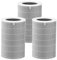Air Purifier Filter ，Compatible For Xiaomi，Compatible For Mijia，Pro 4 And 4 Pro，Replacement Air Purifier Filter，Air Purifier Filter Accessories(Gray*3)