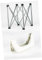 JOINPAYA Toilettes Pliantes Toilettes Portables pour Le Camping Toilette extérieure multifonctionnelle Voyage Toilettes de Camping Portables pour Adultes Toilettes du Camping Blanche