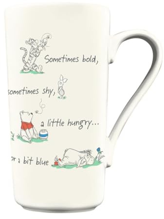 Pyramid International Winnie The Pooh Grande Mug – 'Sketch' Illustration of Pooh and Friends – 16.7oz / 470ml – One Size, Gray