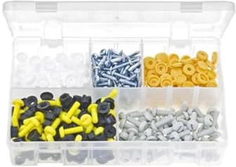 Number Plate Fasteners AB62 Box of 240 Pairs