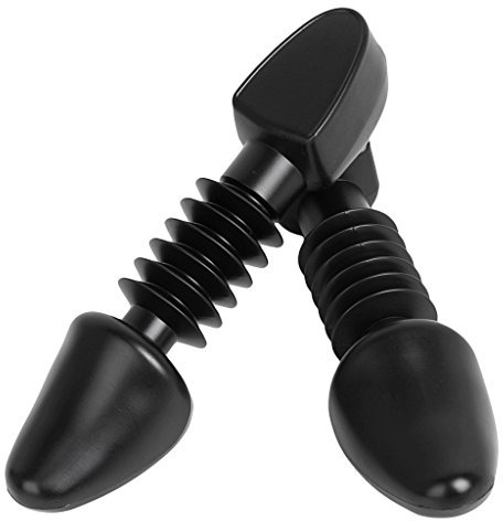 Verstellbar Schuhspanner Schuhdehner Schuhweiter aus Kunststoff - Schwarz, KID UK Größe 11-2 / EU-Größe 30-34