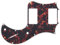 PRS S2 Standard 24 Pickguard, 4-Ply, Tortoise/Mint/Black/Mint