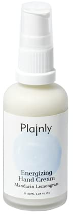 Plainly Intensive Bio Handcreme mit Cacay Öl für sehr trockene & rissige Hände - pflegend, schnell einziehend, vegan & ohne Parabene - 50ml Glasflasche - Made in Germany