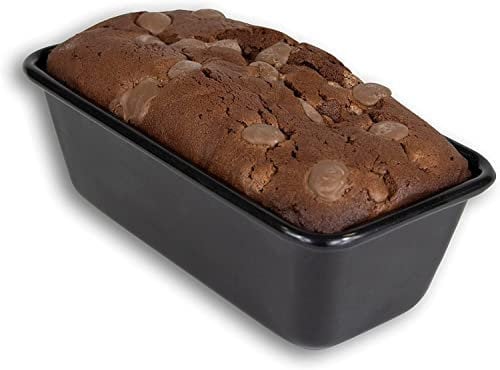 Wrenbury Pro - Molde para pan de 1 libra para freidora de aire, molde antiadherente endurecido para hornear pan, lata pequeña de 8 pulgadas, dura toda una vida