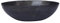 vidaXL Lavabo de Salle d'Eau Vasque à Poser de Toilette Lave-mains de Salle de Bain Lavabo de Salle d'Eau Maison Intérieur Noir 53x40x15 cm Marbre