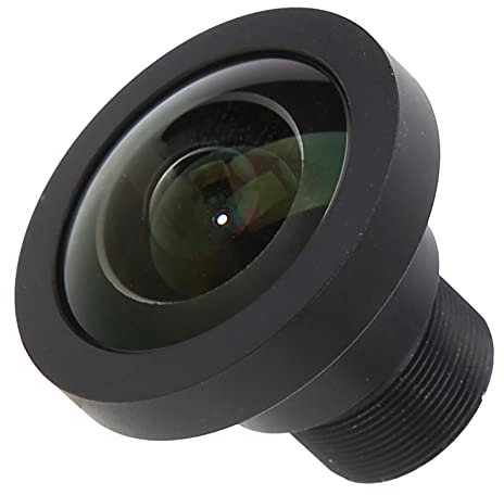 Weitwinkelobjektiv, 185° Panorama-Weitwinkel 8MP 1,3 mm 1/2,7 Zoll Fisheye-Objektiv für die meisten Modelle für Sportkameras