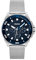 HUGO Multi Zifferblatt Quarz Uhr für Herren Kollektion #Fresh mit Silbernes Edelstahl-Mesh-Gliederarmband - 1530287