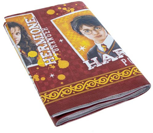 Party Factory `Harry Potter´ Tischdecke, 120x180cm, bunt, Partytischdecke aus Papier für Kindergeburtstag oder Mottoparty
